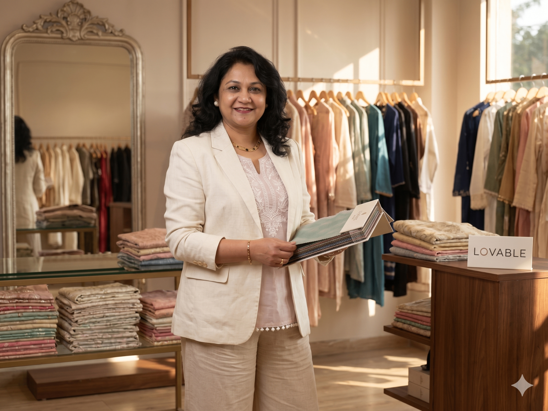 Pallavi Patodi, Founder & Curator of The Sovia, in her Mumbai studio